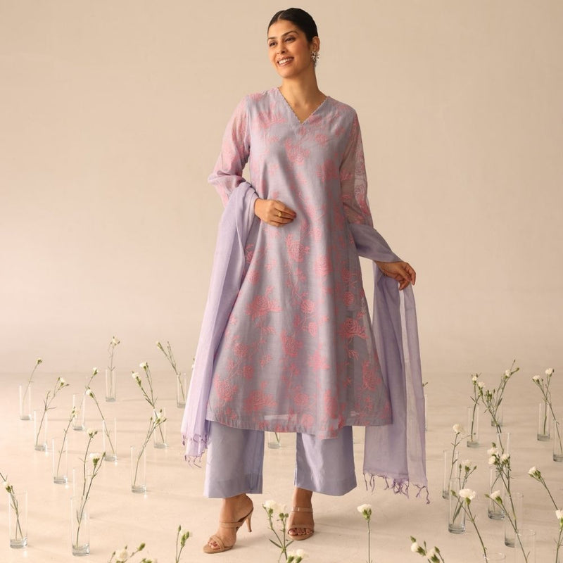 Dewdrop set ( Lilac & Pink)
