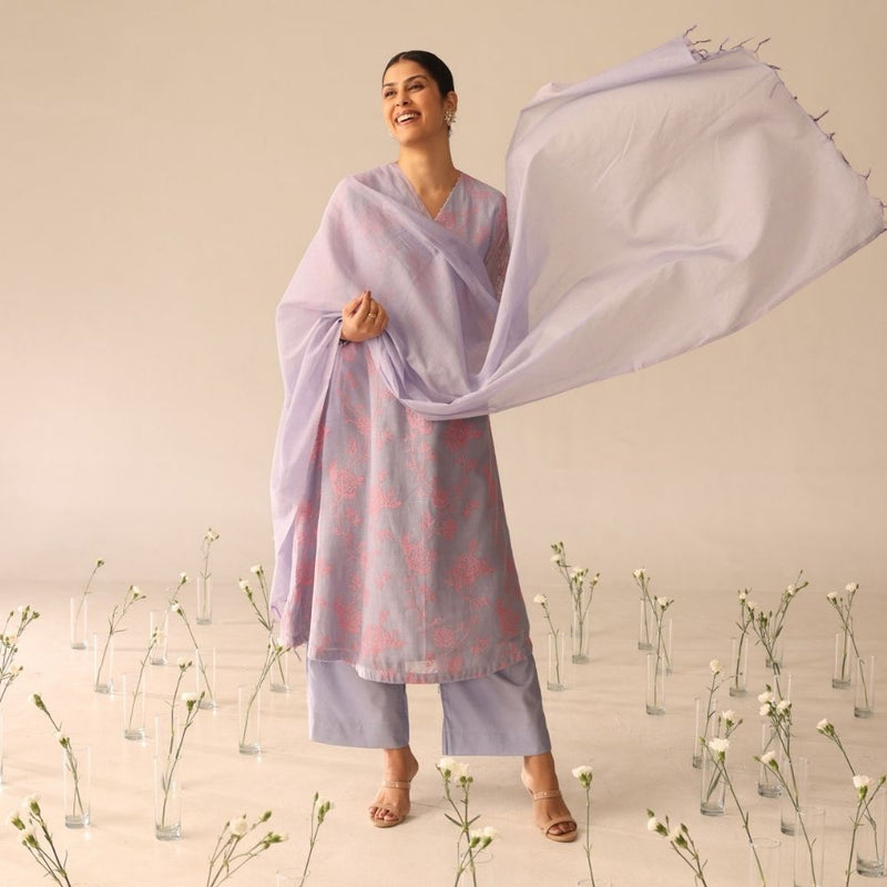 Dewdrop set ( Lilac & Pink)