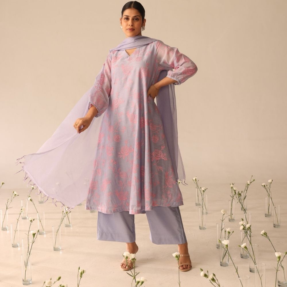 Dewdrop set ( Lilac & Pink)