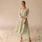 Daisy Garden set (Mint & Rust)