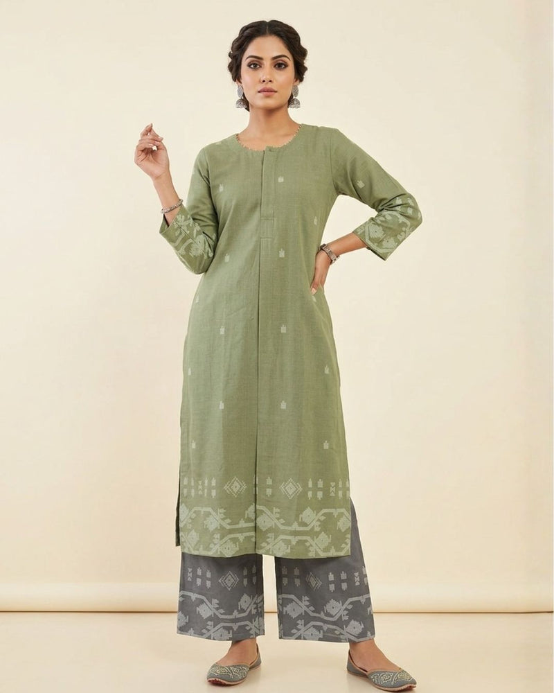 Aina set ( Green & Grey )