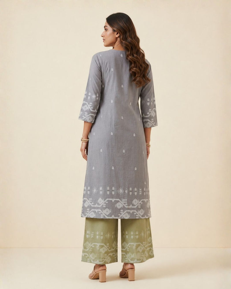 Aina set ( Grey & Green )