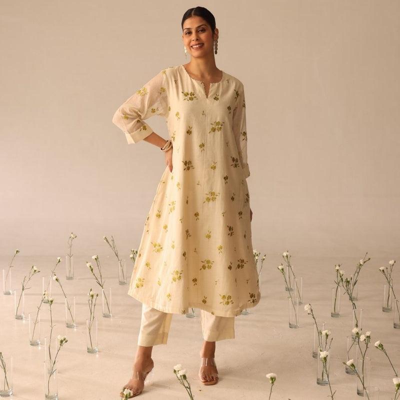 Daisy Garden set (Ivory & Green)