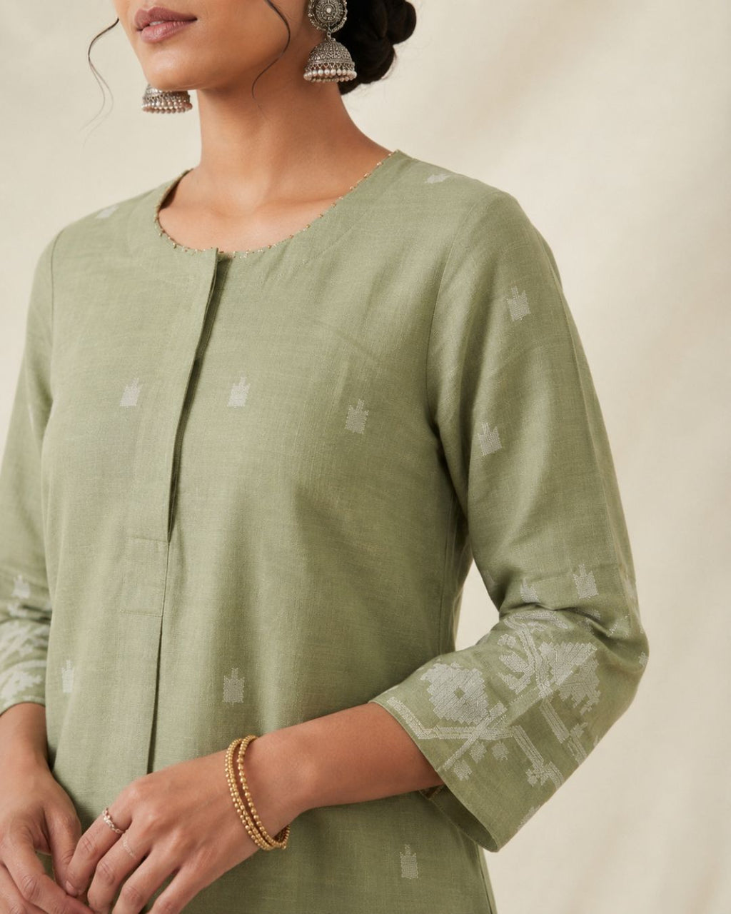 Aina set ( Green & Grey )