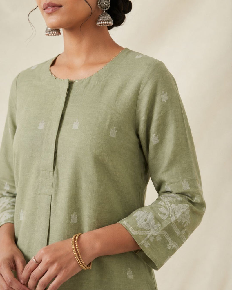 Aina set ( Green & Grey )