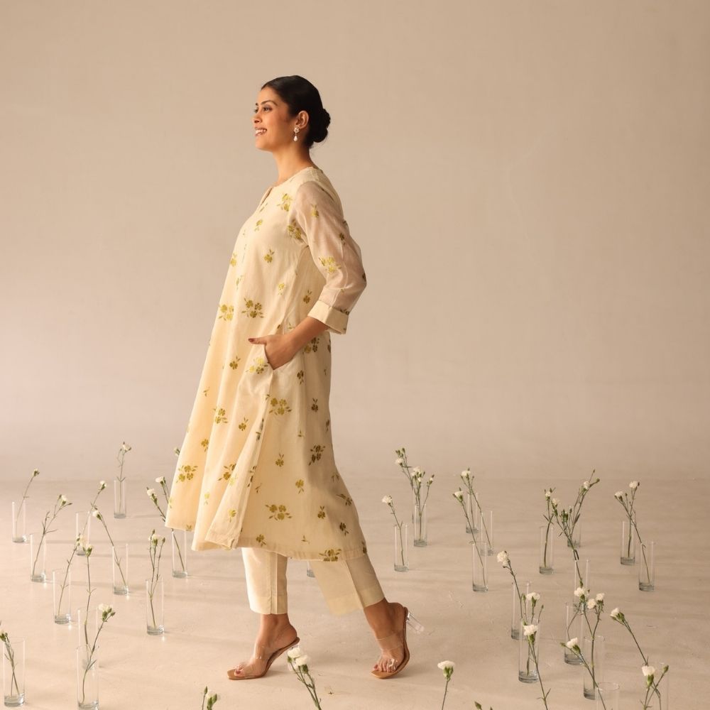 Daisy Garden set (Ivory & Green)