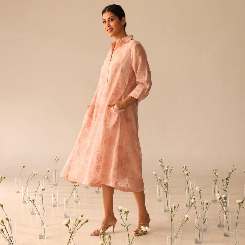 Rosie Dress (Blush)