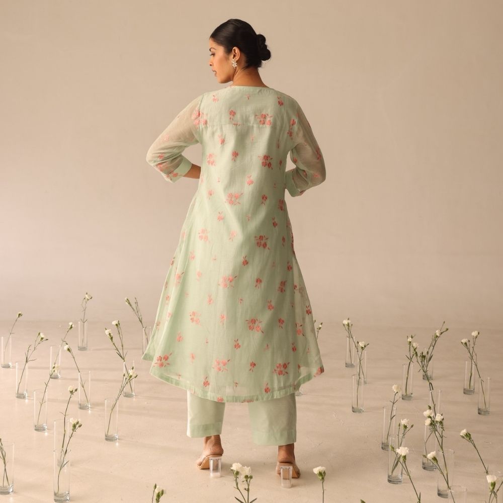 Daisy Garden set (Mint & Rust)