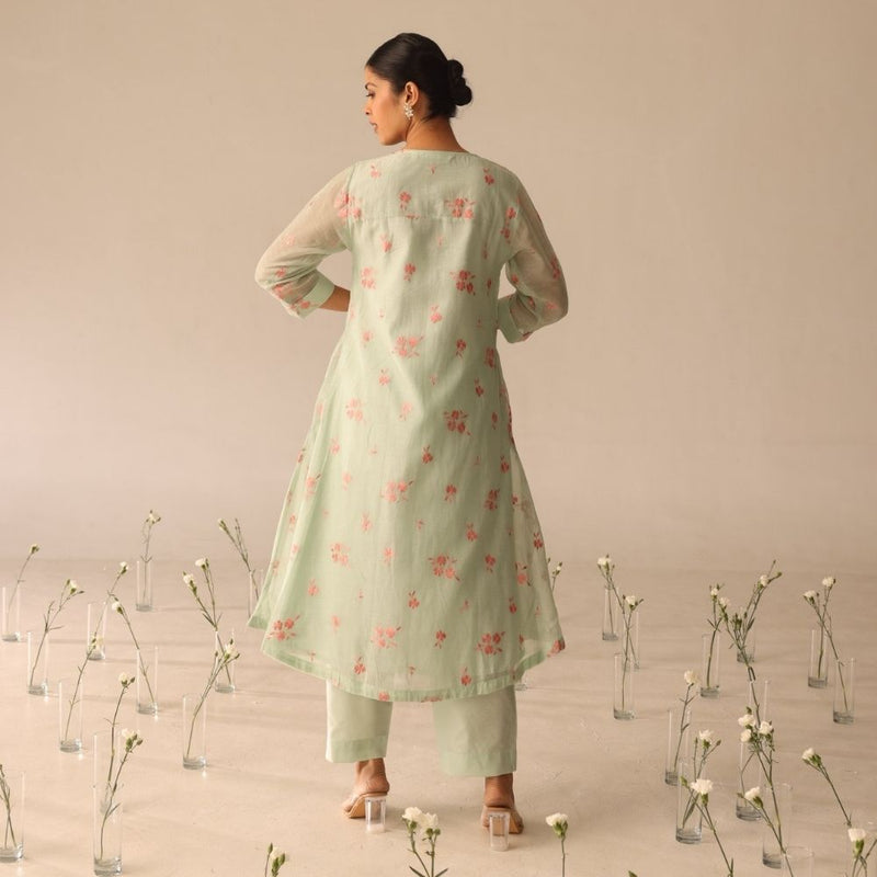 Daisy Garden set (Mint & Rust)