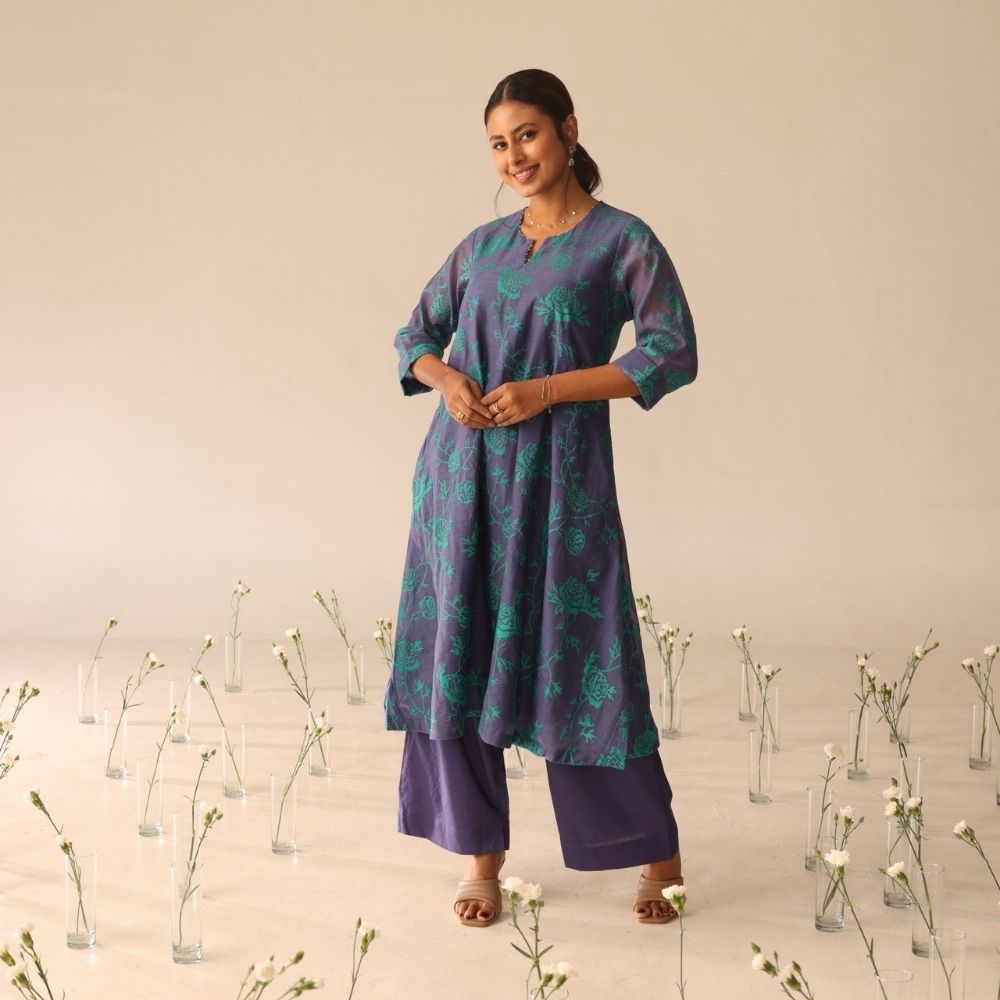 Dewdrop set ( Purple & Green)
