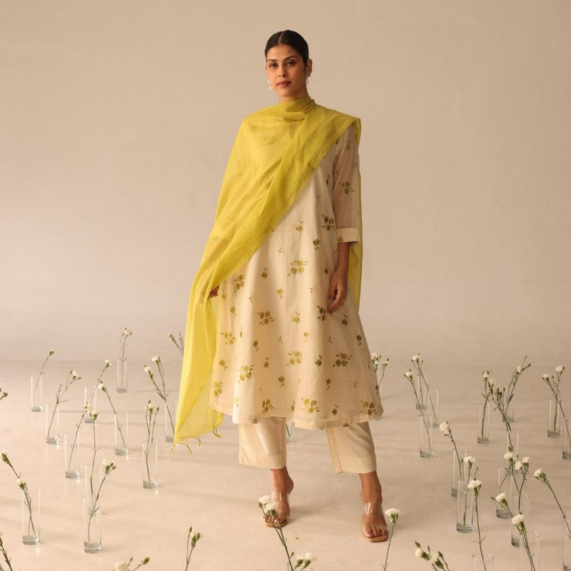 Daisy Garden set (Ivory & Green)