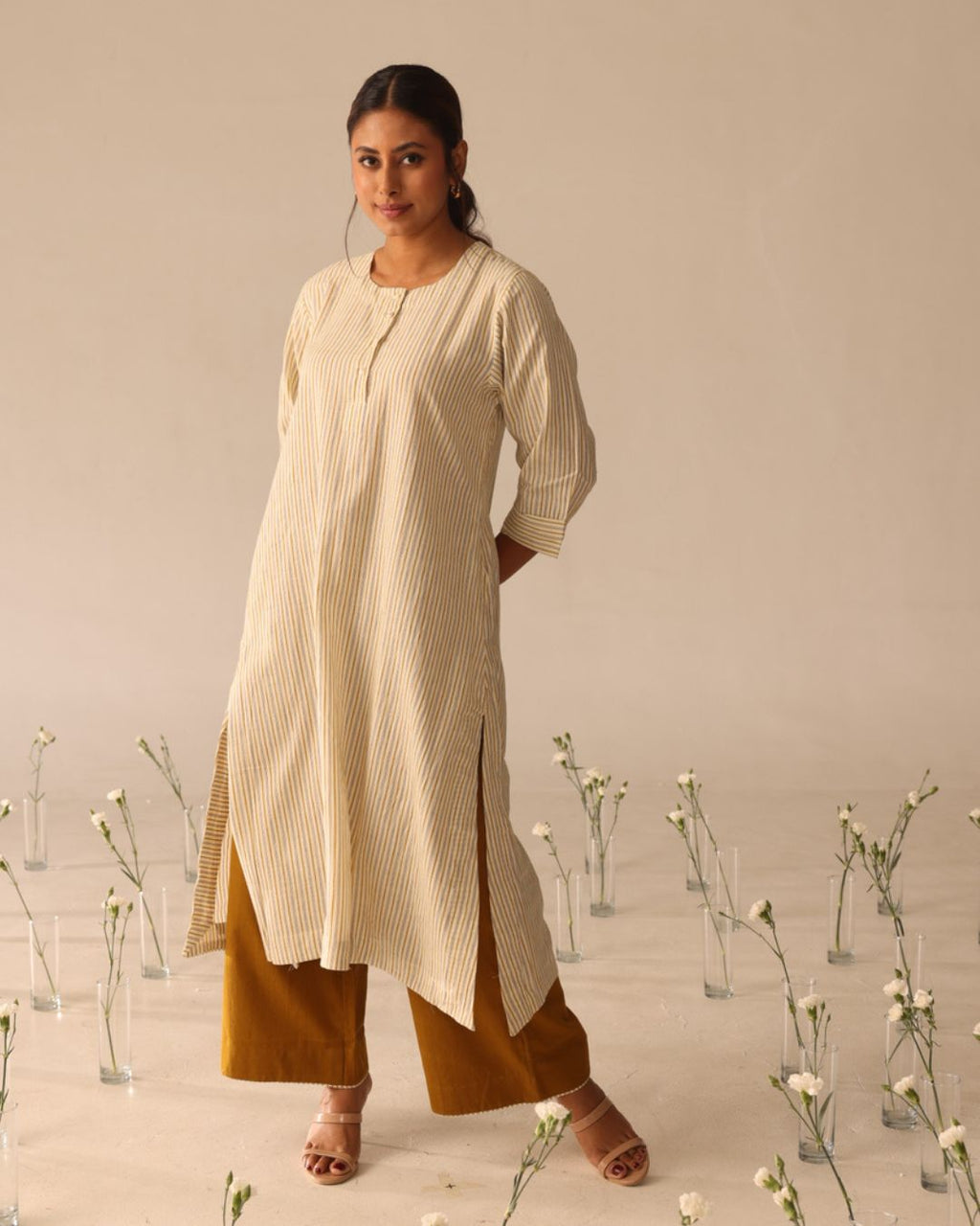 Myra Set ( Ivory & Mustard )