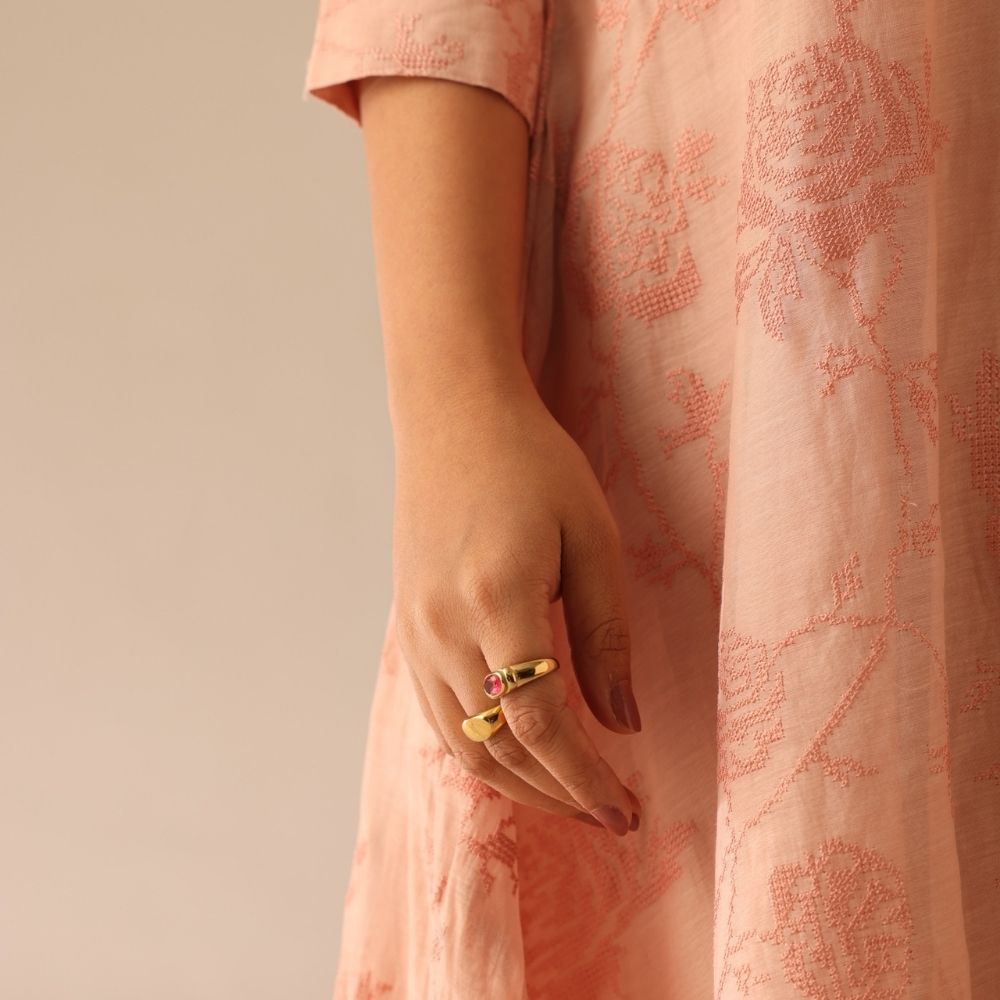 Rosie Dress (Blush)