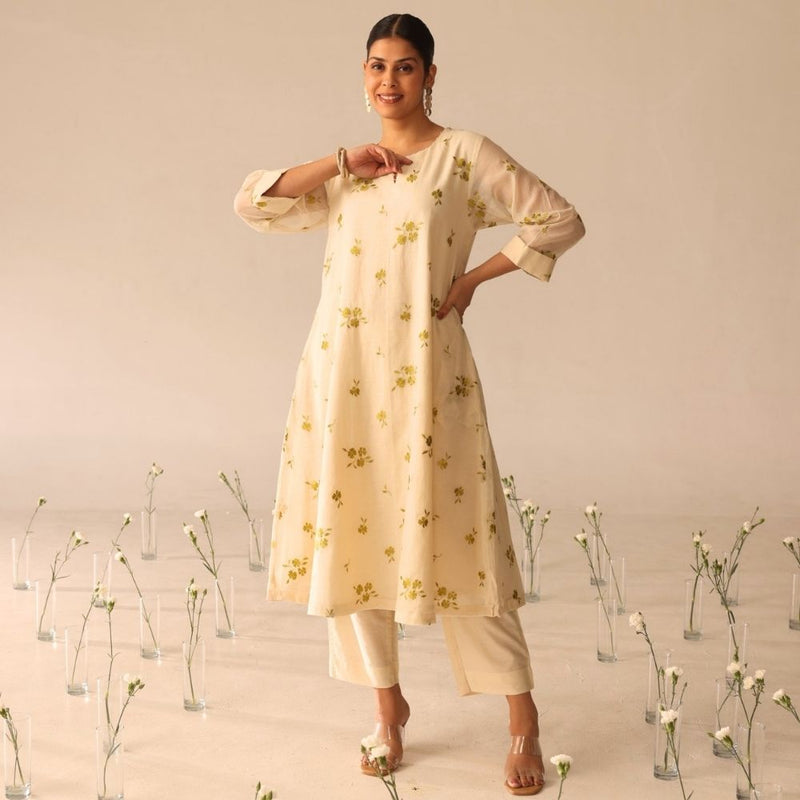 Daisy Garden set (Ivory & Green)
