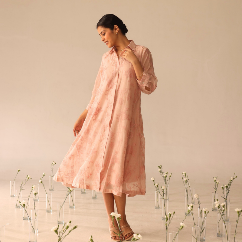 Rosie Dress (Blush)